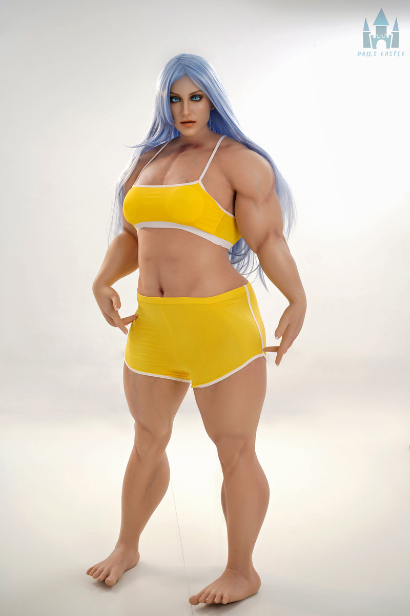 Picture of 160cm/5ft3 B-cup Muscular Silicone Sex Doll – Kali