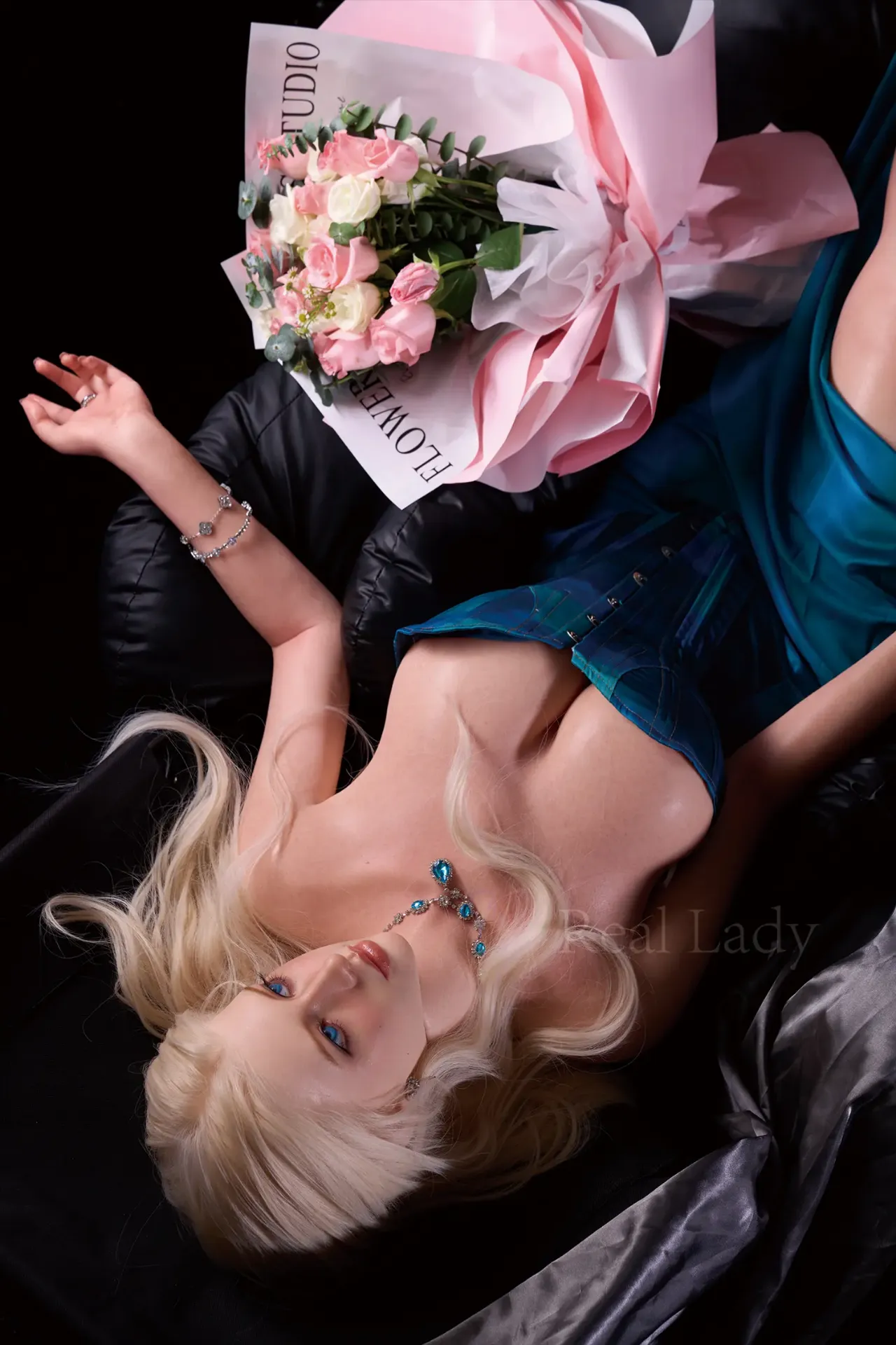 Picture of Reallady 159cm/5ft3 Big Boobs Doll Silicone Sex Doll Natural Skin – Lena (ROS Max Head R8)