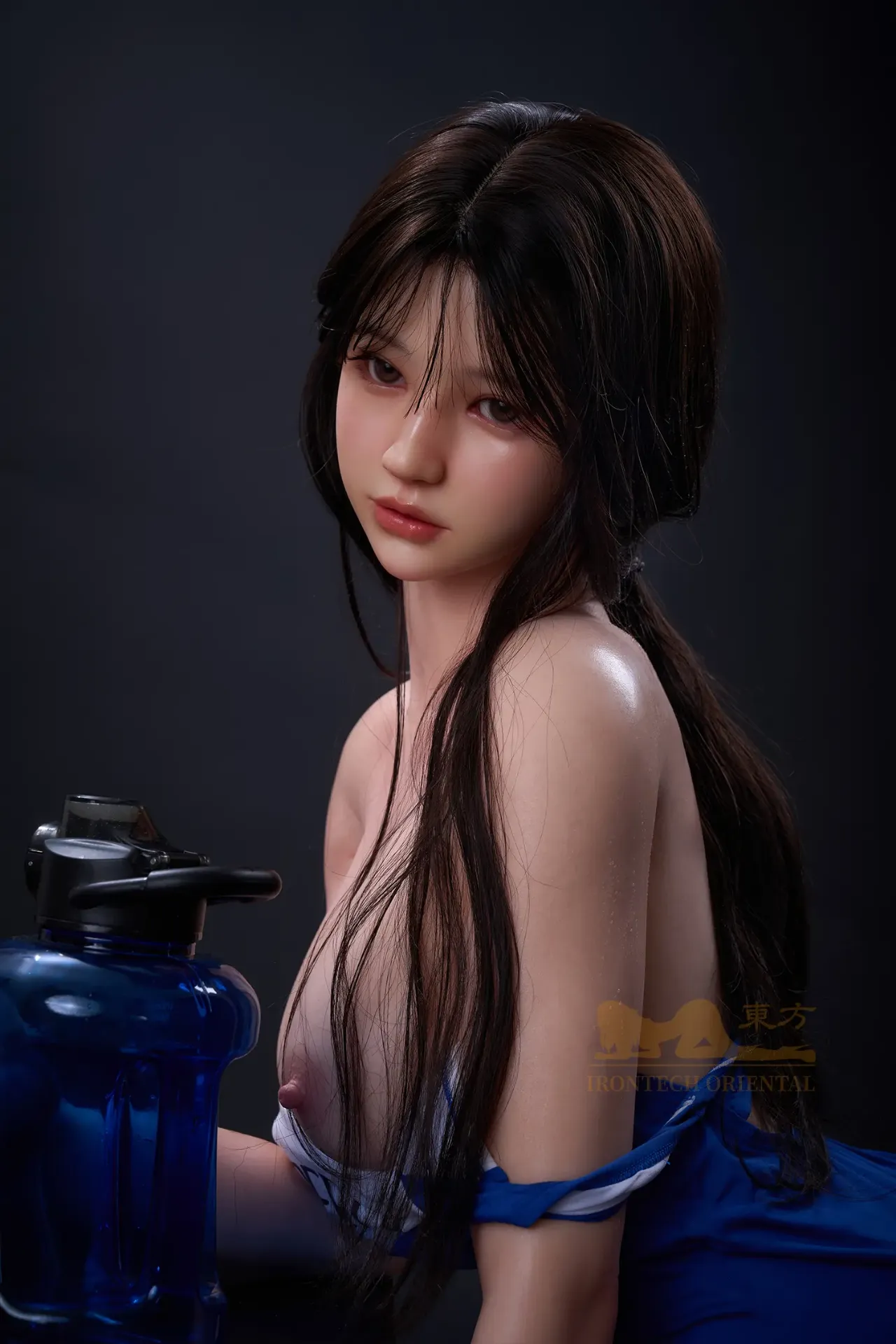 Picture of Irontech Silicone Doll [Oriental Series] Nudes Asian Sex Doll 161cm/5ft3 T4 ROS MAX Head Silk Glow -Evie