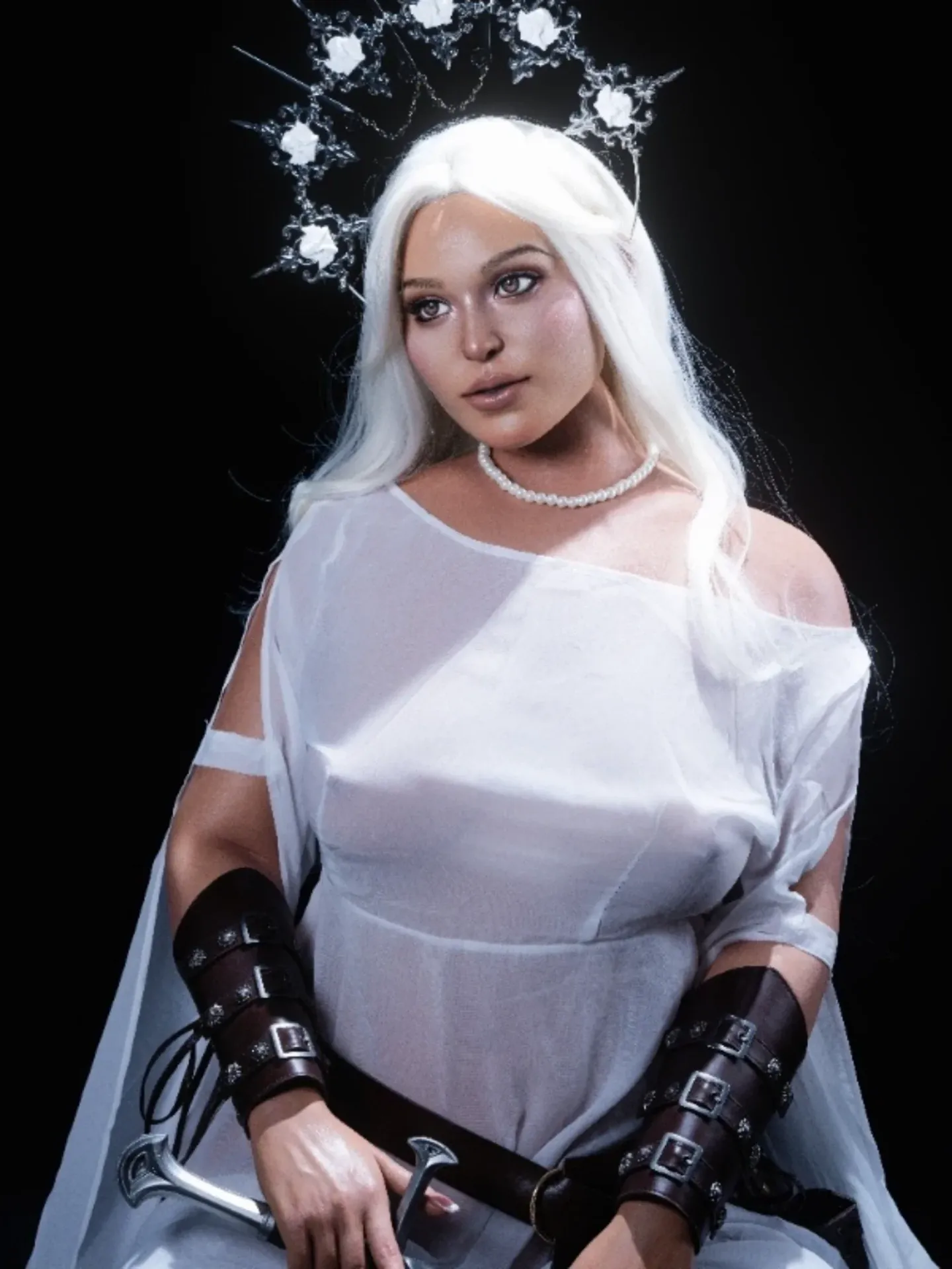 Picture of Ido Doll F6111—165cm/5.4ft D Cup ROS Silicone Realistic BBW Sex Doll【Weight Reduction】