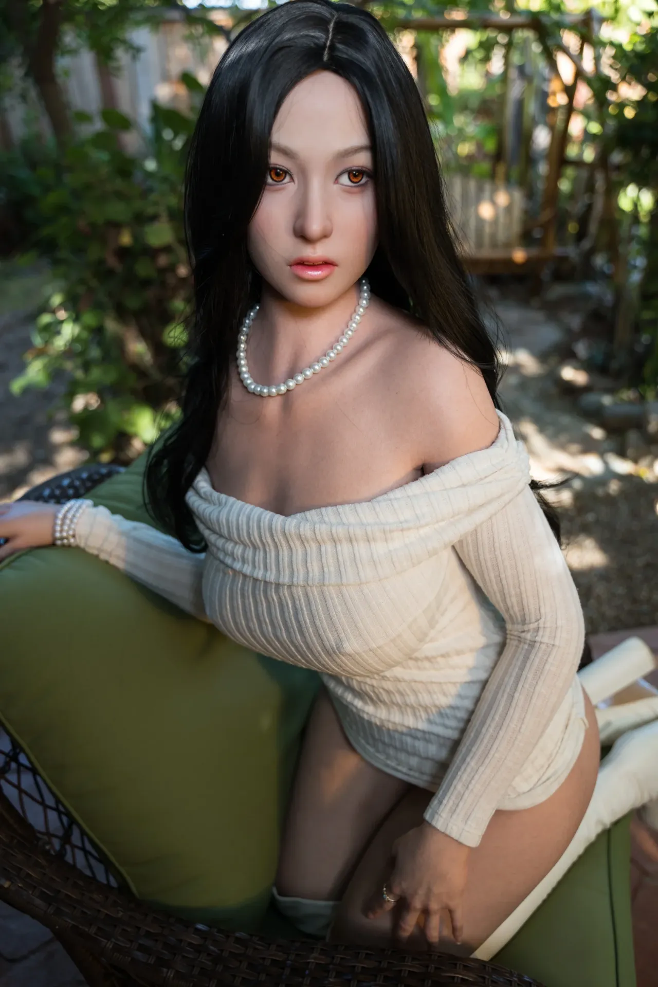 Picture of Ido Doll 167cm (5ft6) F-Cup Real Skin Texture Silicone Sex Doll WanZhi, Head #ID8H