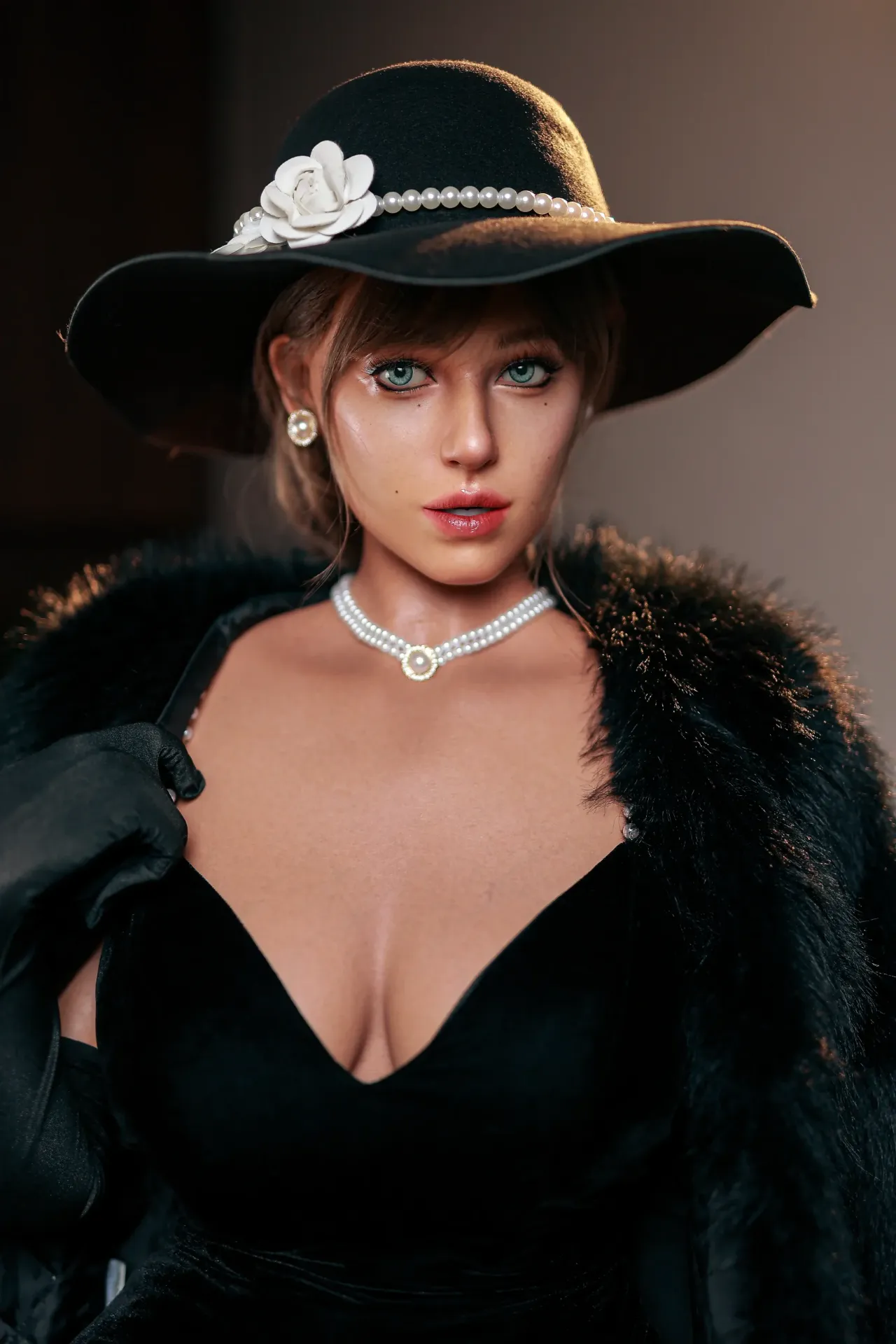 Picture of IdoDoll 170cm (5ft7) F-Cup Real Skin Texture Silicone Sex Doll Isabelle, ROS Head #ID5S