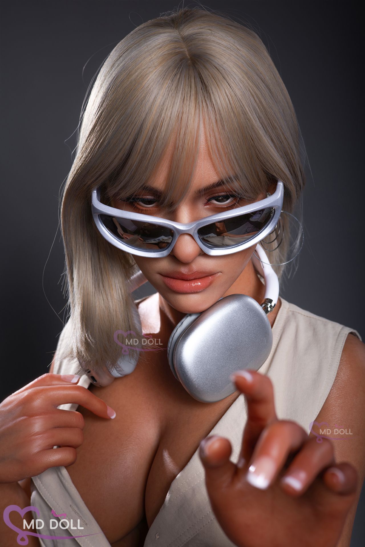 Picture of MD Doll 166(C) cm | 5ft45 D-cup Sally full silicone sex doll (M-33) [In Stock | US Only]