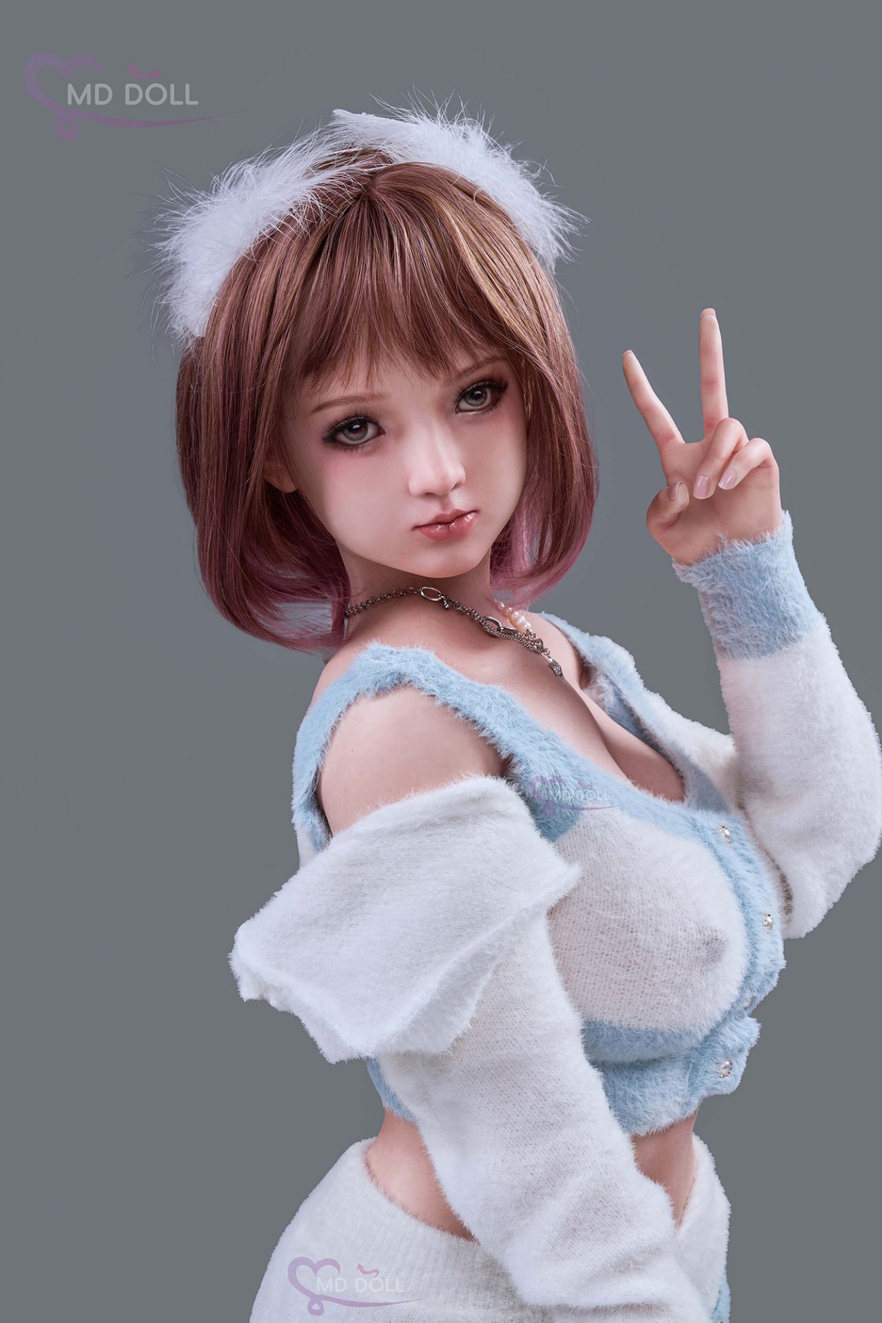 Picture of MD Sex Doll 150cm | 4ft9 D-cup LILY full silicone sex doll (M-21) [In Stock | US Only]