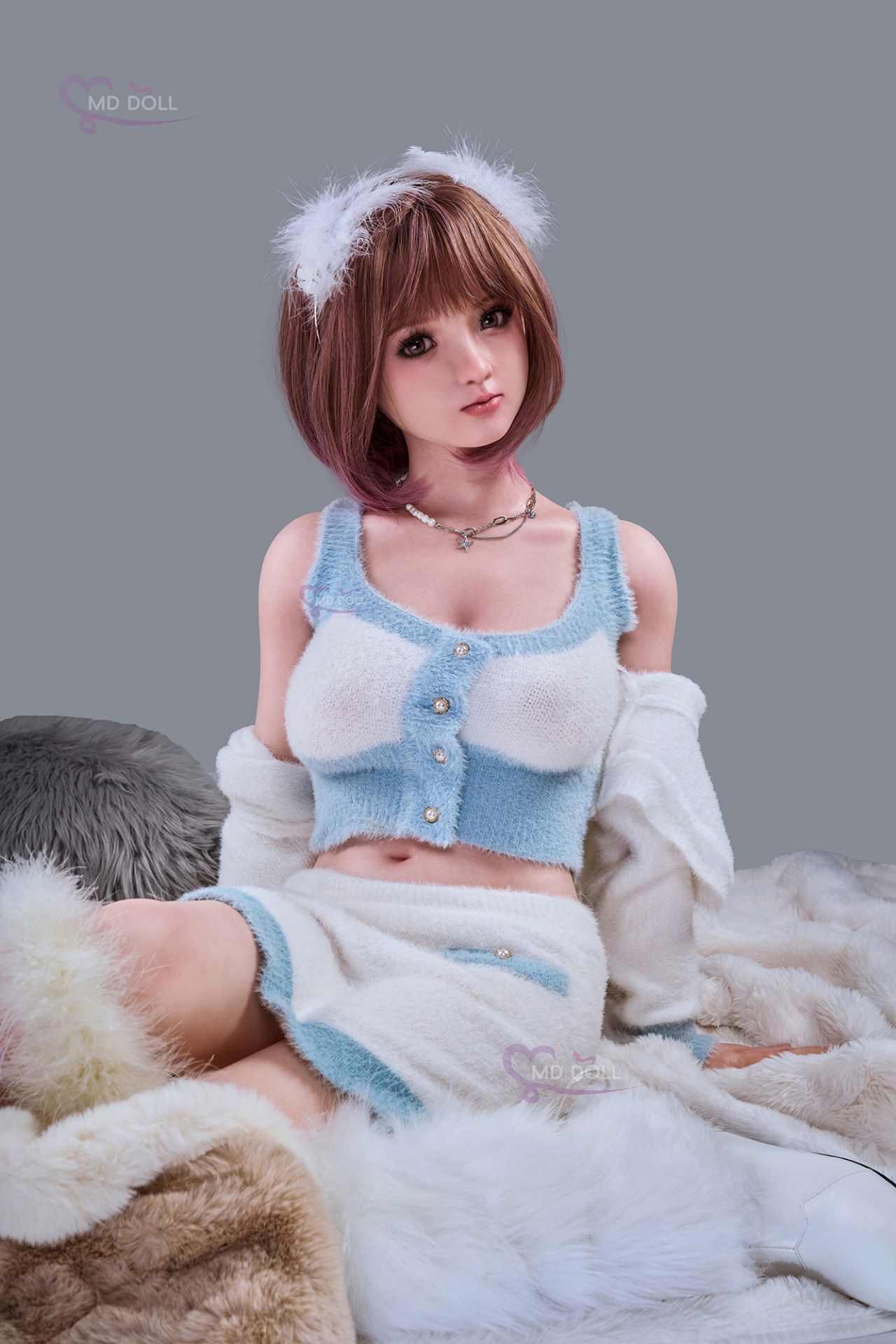 Picture of MD Sex Doll 150cm | 4ft9 D-cup LILY full silicone sex doll (M-21) [In Stock | US Only]
