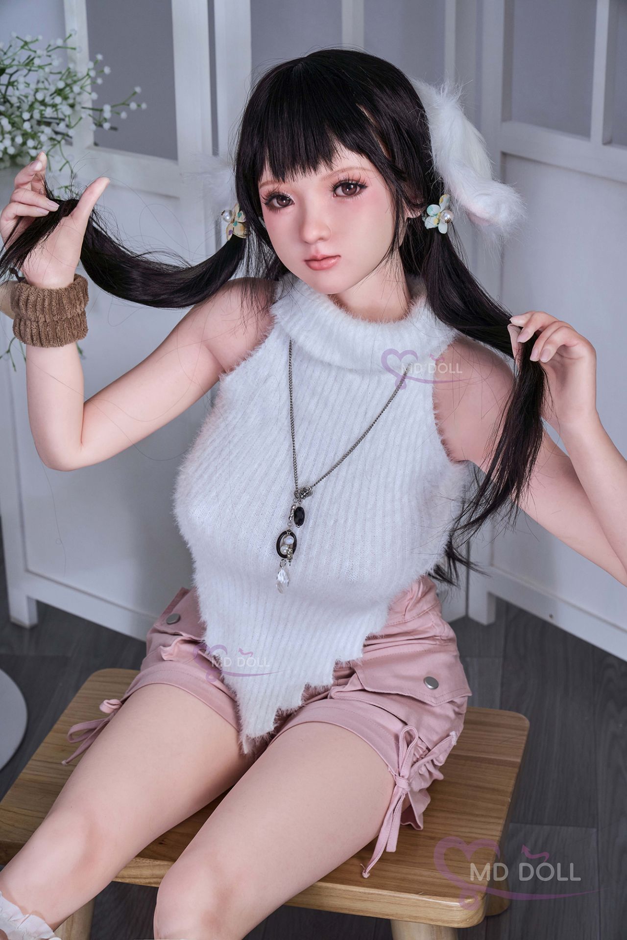 Picture of MD Doll 150cm | 4ft9 D-cup Lily full silicone sex doll (M-21) [In Stock | US Only]