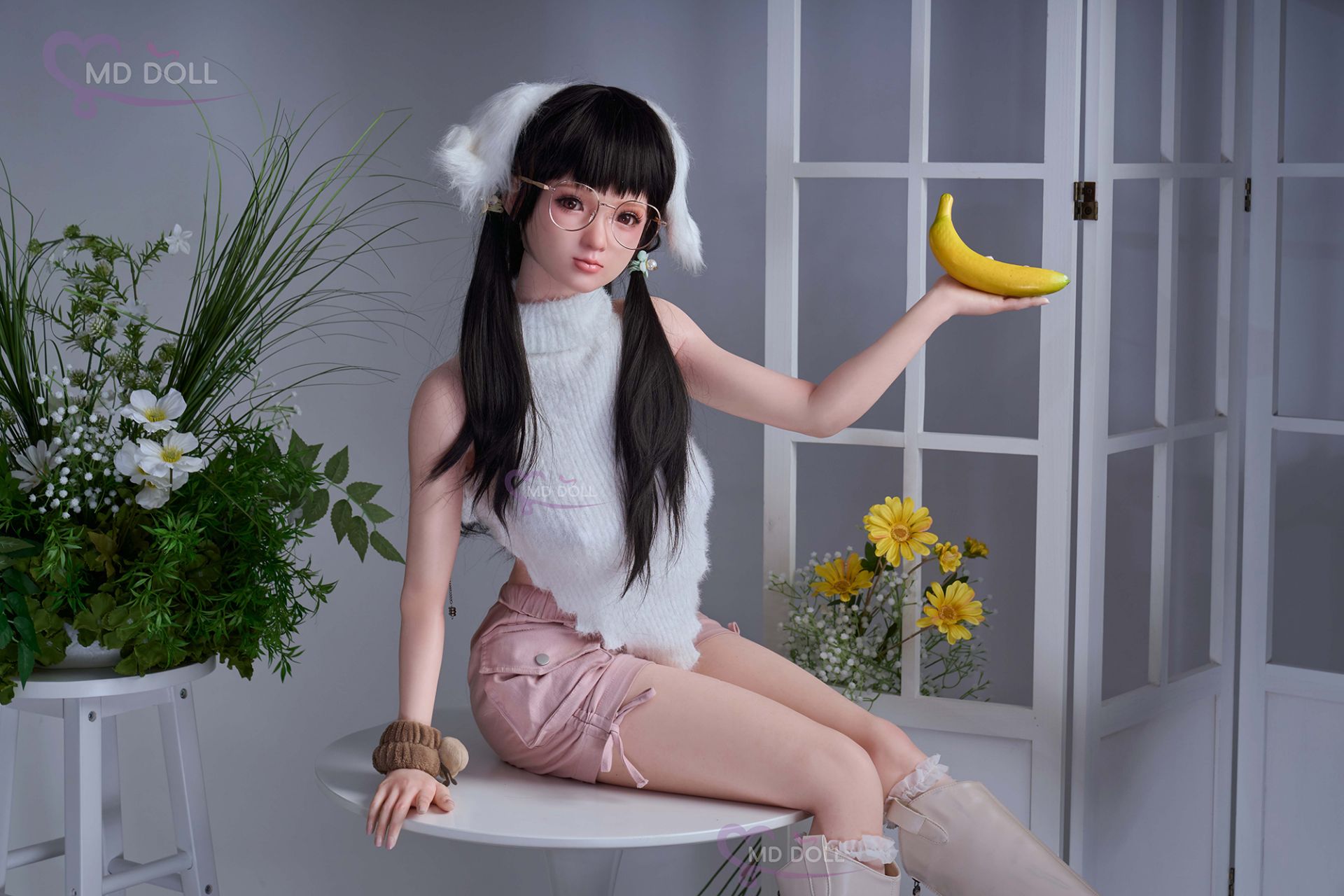 Picture of MD Doll 150cm | 4ft9 D-cup Lily full silicone sex doll (M-21) [In Stock | US Only]