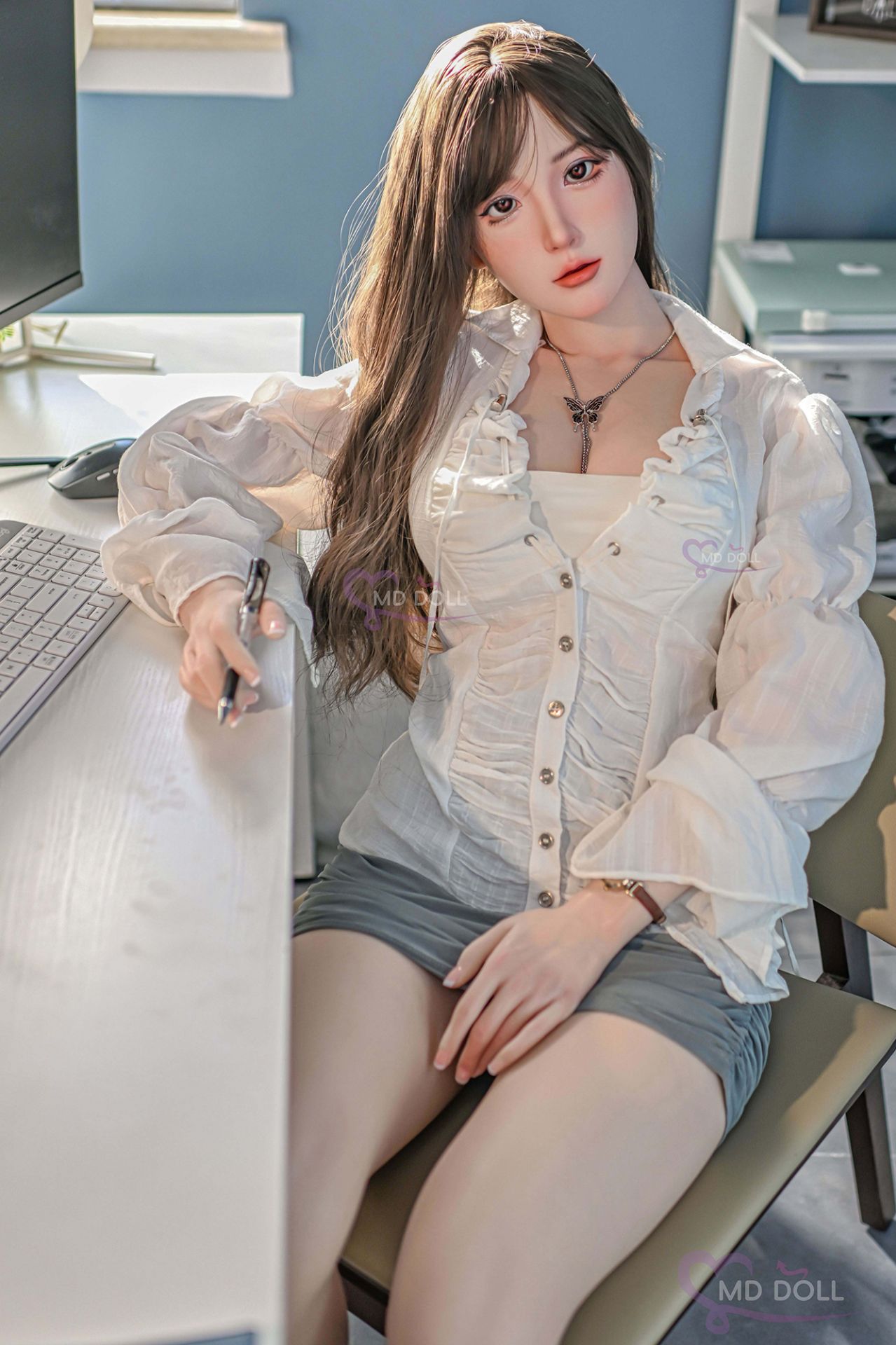 Picture of MD Doll 166cm | 5ft45 F-cup Doris full silicone sex doll (M-17) [In Stock | US Only]