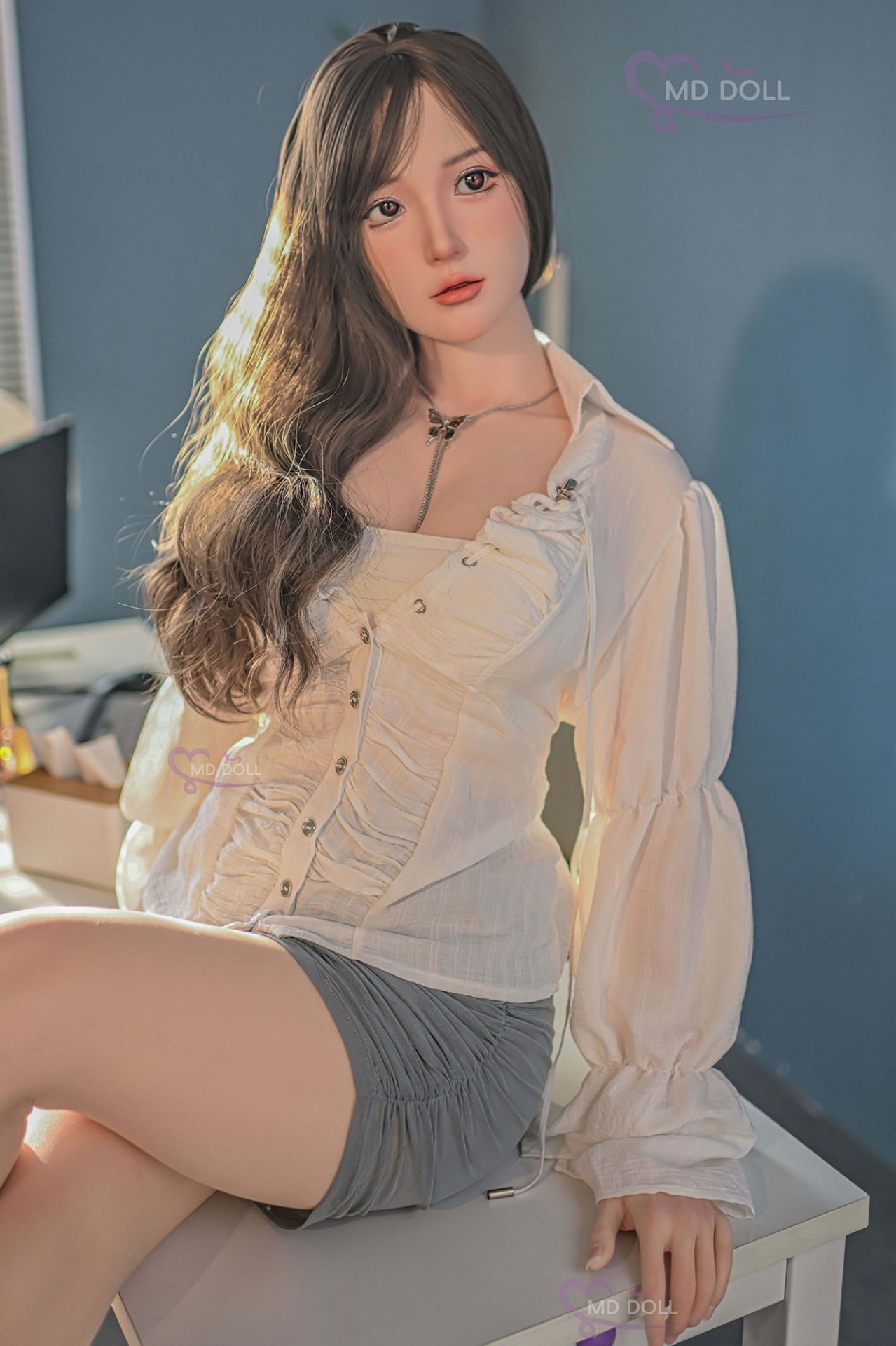 Picture of MD Doll 166cm | 5ft45 F-cup Doris full silicone sex doll (M-17) [In Stock | US Only]