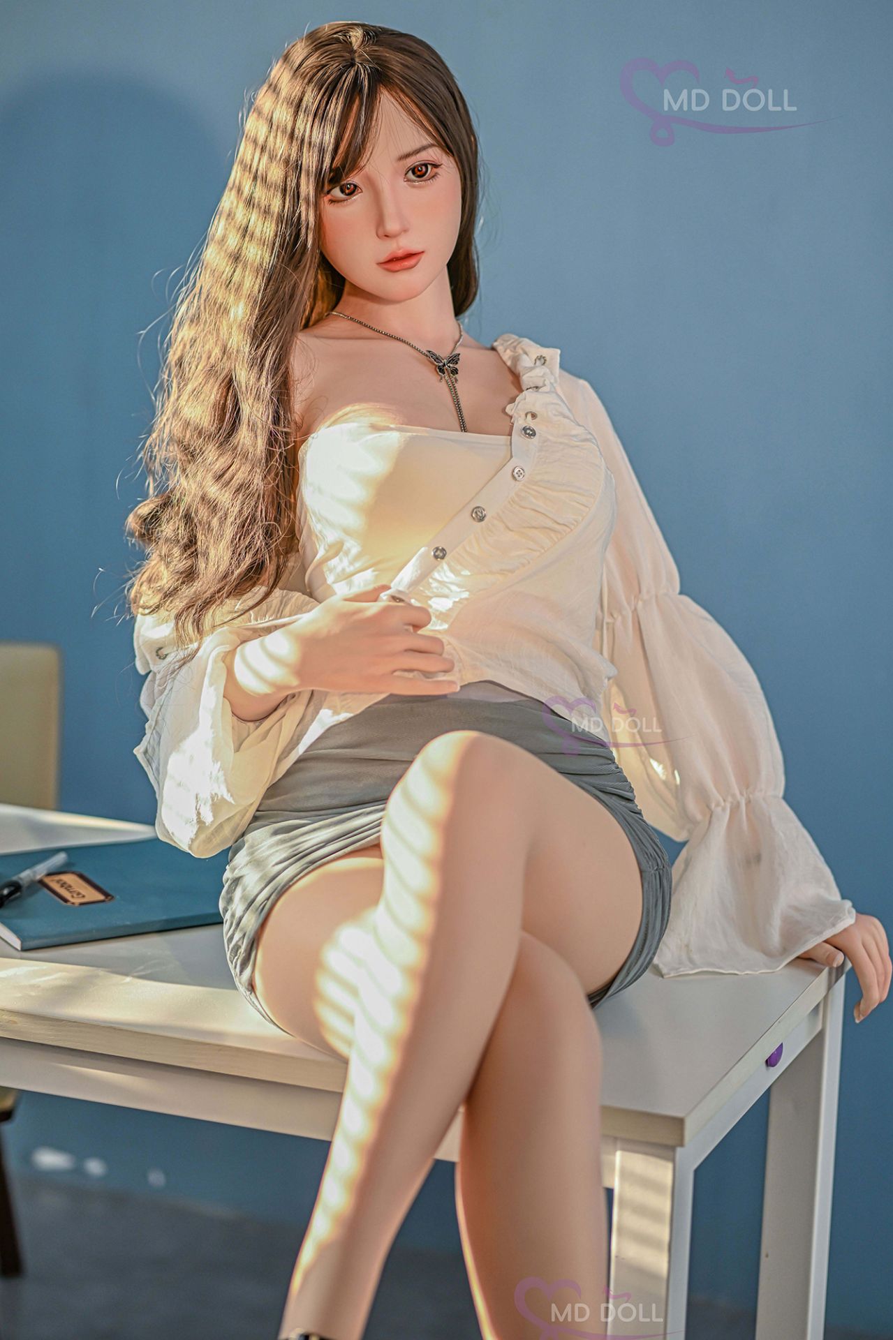 Picture of MD Doll 166cm | 5ft45 F-cup Doris full silicone sex doll (M-17) [In Stock | US Only]