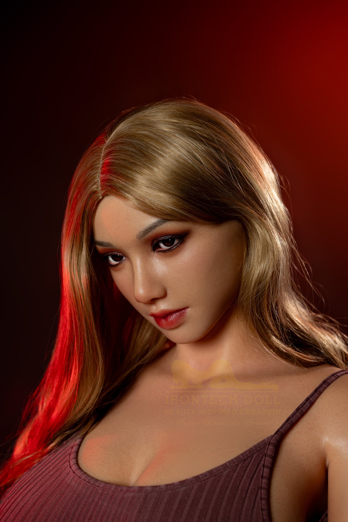 Picture of Irontech Full Silicone Sex Doll Rita S30: White Sex Doll