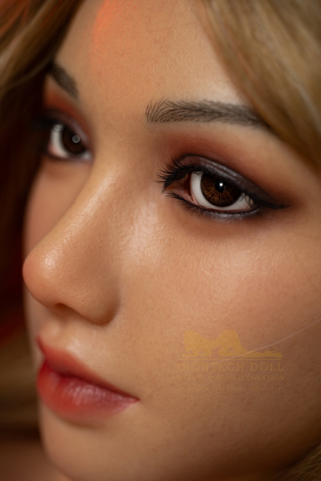 Picture of Irontech Full Silicone Sex Doll Rita S30: White Sex Doll