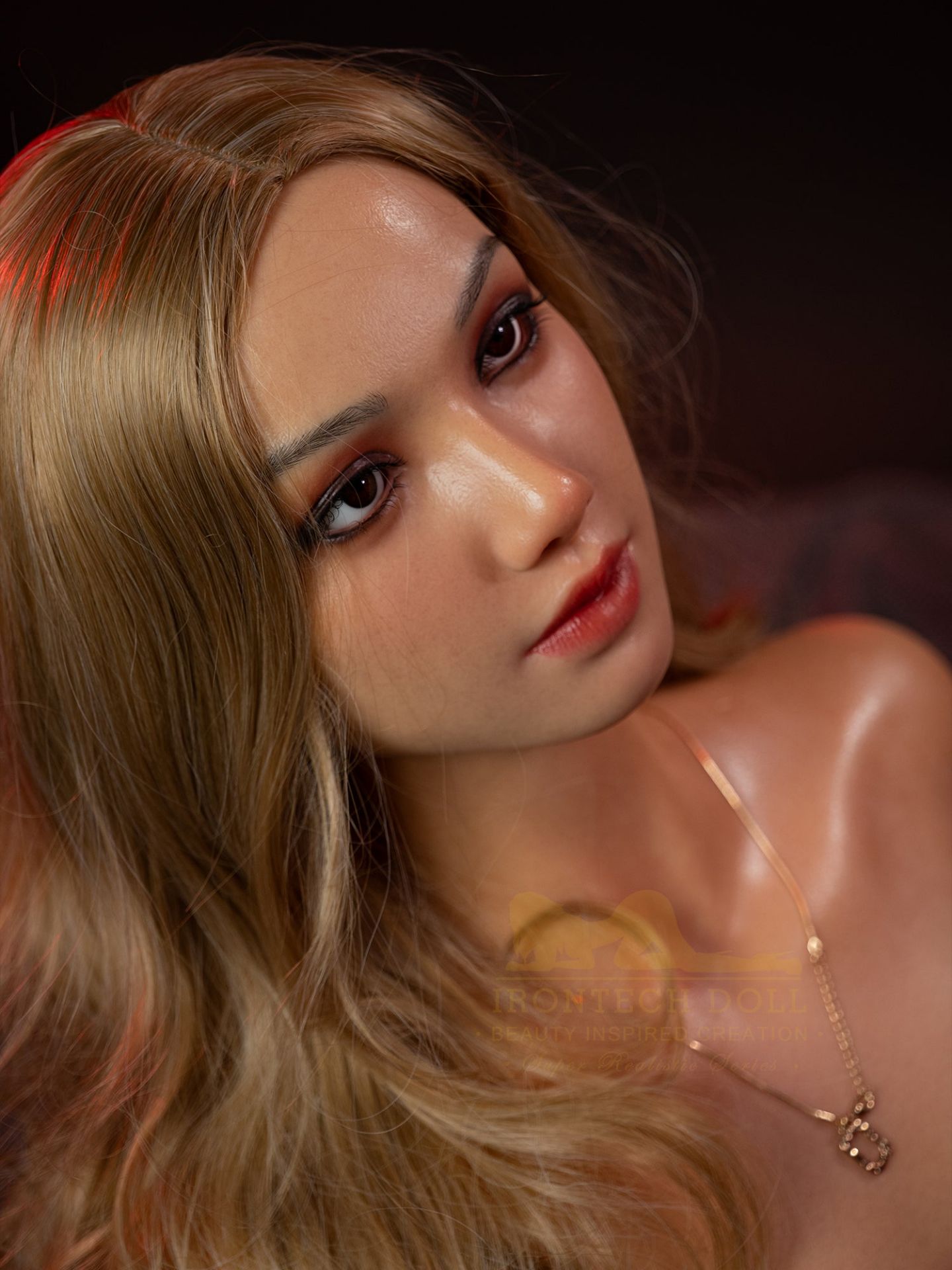 Picture of Irontech Full Silicone Sex Doll Rita S30: White Sex Doll