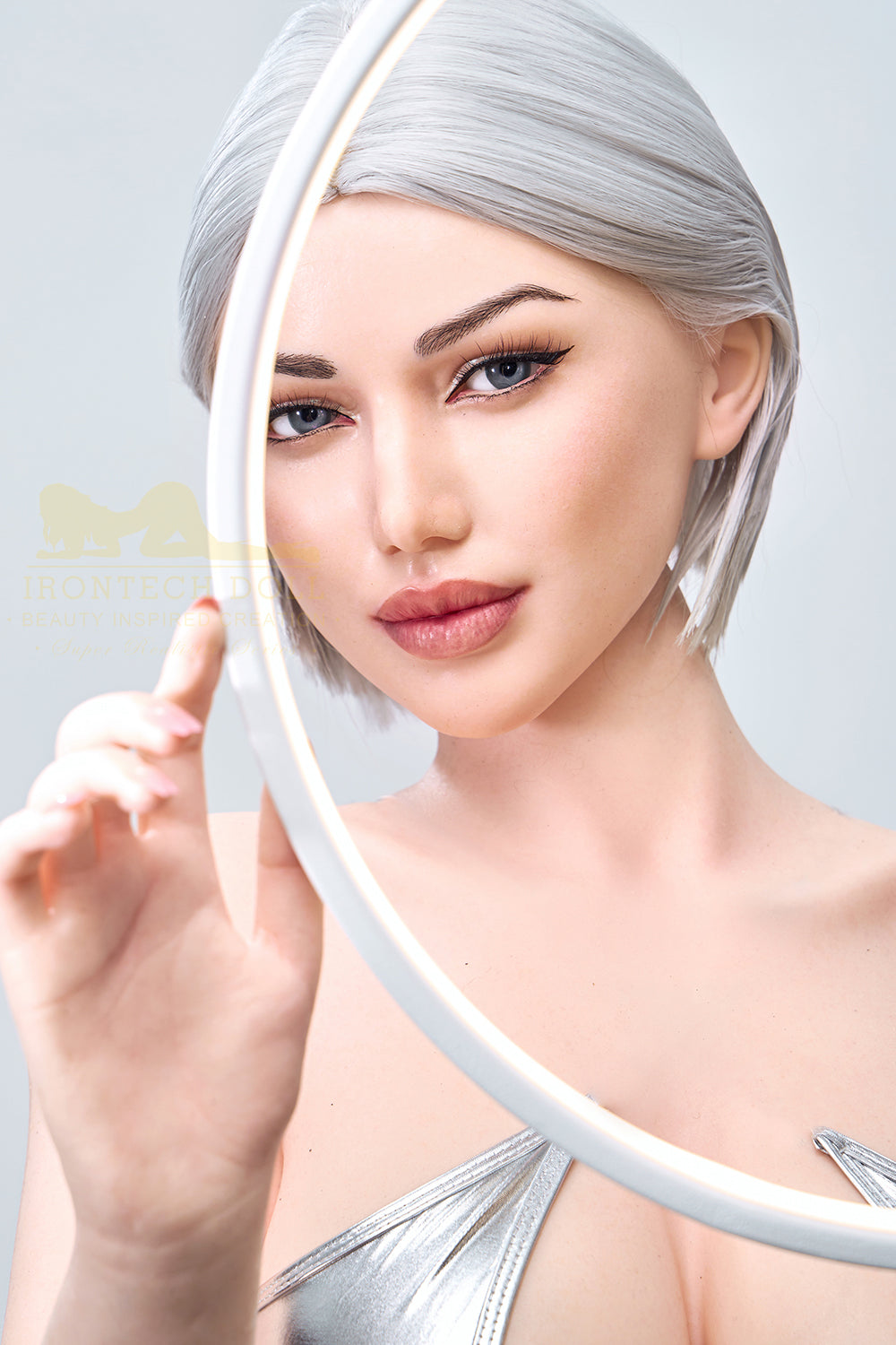 Picture of Irontech Full Silicone Sex Doll S13 White Sex Doll