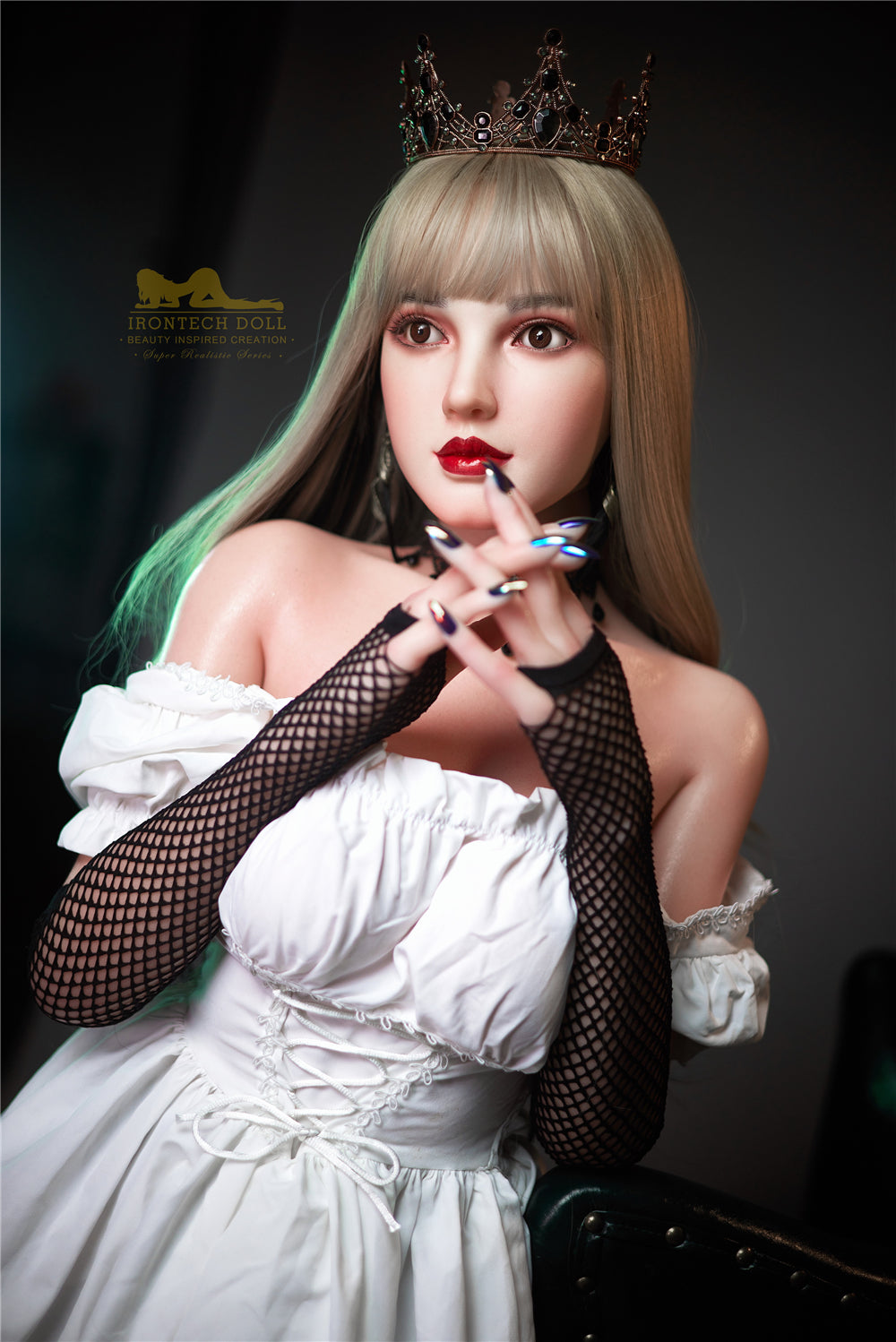 Picture of Irontech Full Silicone Sex Doll Cherry S9 White Sex Doll