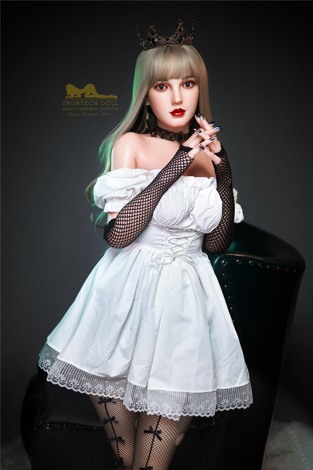 Picture of Irontech Full Silicone Sex Doll Cherry S9 White Sex Doll