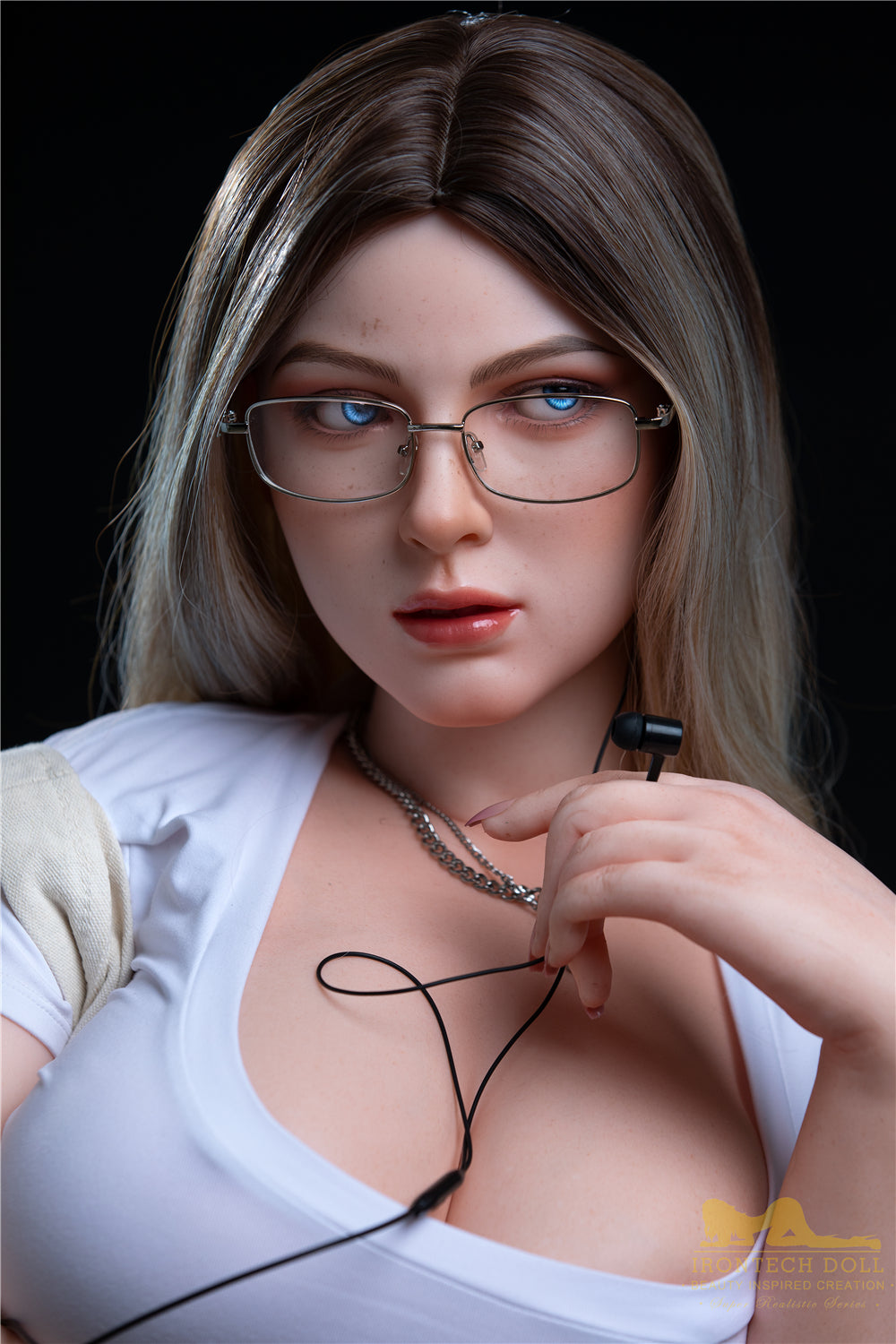 Picture of Irontech Full Silicone Sex Doll Fenny S29(ROS Available): White Sex Doll