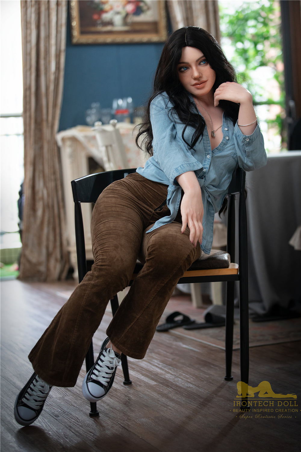 Picture of Irontech Full Silicone Sex Doll Ivy S27: Irontech White Sex Doll