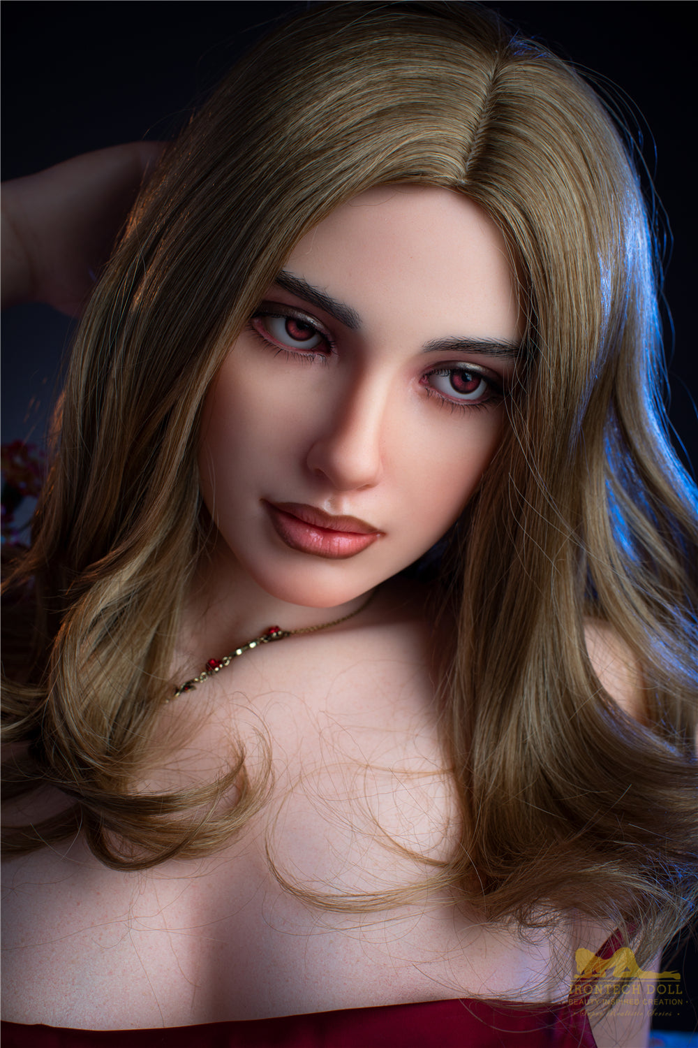 Picture of Irontech Full Silicone Sex Doll Luna S17(ROS Available): White Sex Doll