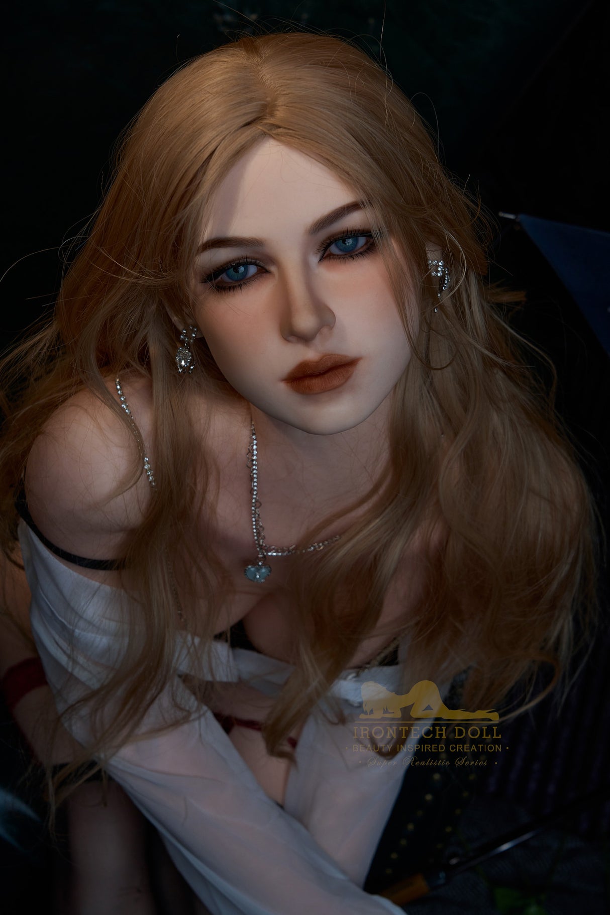 Picture of Irontech Full Silicone Doll S38: Irontech White Sex Doll
